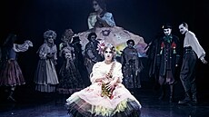 Pavla Gajdo�íková jako Prodaná nev�sta v Divadle pod Palmovkou