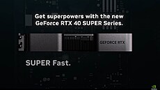 Nové grafické karty Nvidia ady RTX 40xx Super.
