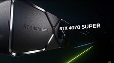 Pedstavení nové grafické karty Nvidia RTX 4070 Super.