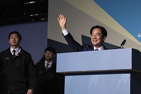 Nový prezident Tchaj-Wanu William Lai