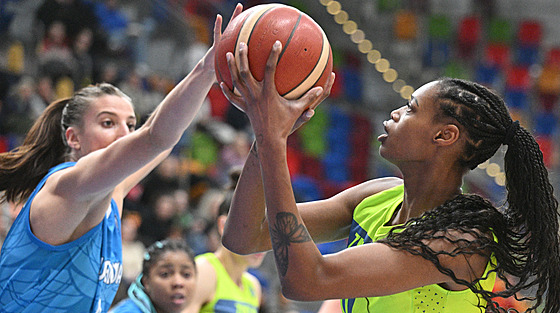 Zprava Valériane Ayayiová z USK ZVVZ Praha,  Chantel Anais Horvatová ze...