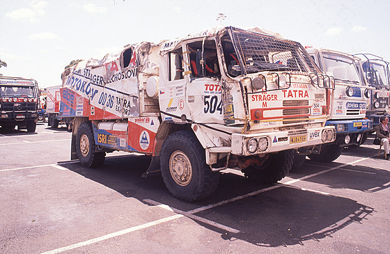 Poniená Tatra na Dakaru v roce 1992
