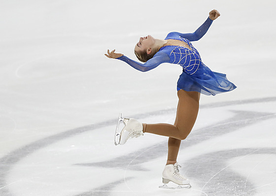 Krasobrusla�ka Barbora Vránková b�hem volné jízdy na mistrovství Evropy