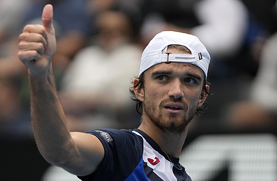 Tomá� Machá� ve t�etím kole Australian Open
