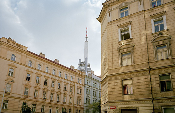 Bytové domy v Praze na ikov (19. února 2010)