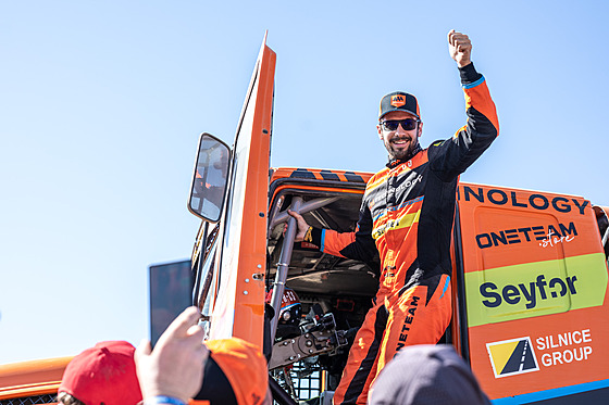 Martin Macík, vítz Rallye Dakar 2024 v kategorii kamion.