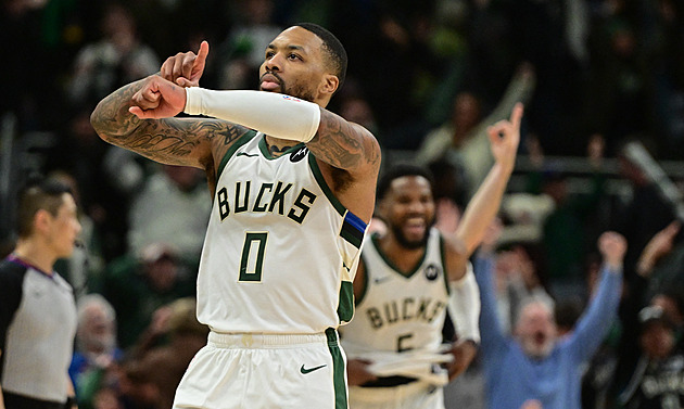 Lillard zajistil v NBA Milwaukee výhru nad Sacramentem, uspěla i Minnesota