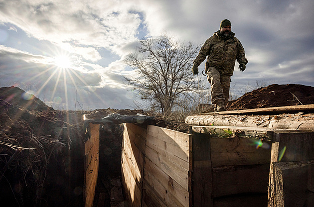 Ukrajinci budují rozsáhlé opevnění po vzoru Rusů. Má ochránit i Kyjev