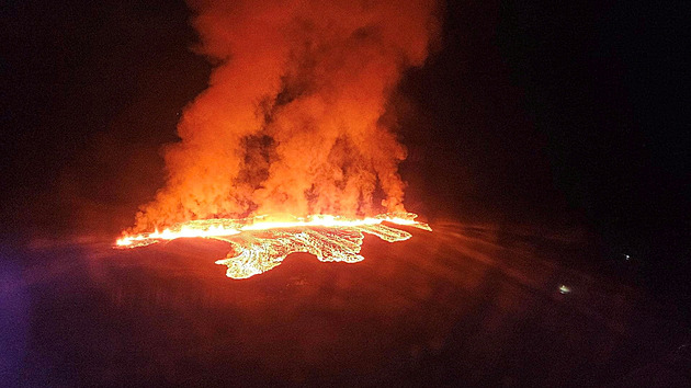 Na Islandu opět vybuchla sopka, město se musí znovu evakuovat