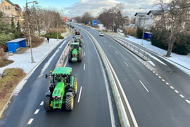 Kudy pojedou traktory na Prahu? Prohlédněte si cesty, kterým se vyhnout