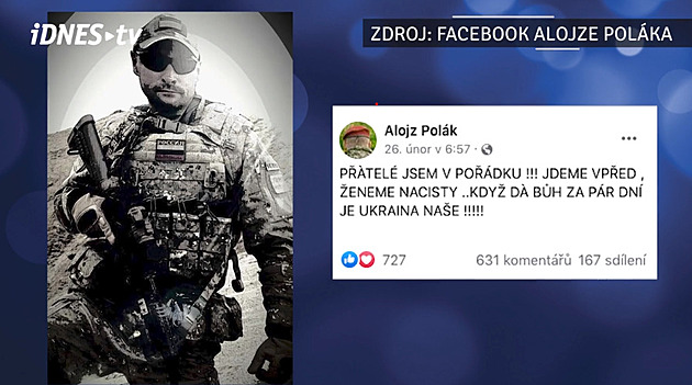 Soud potvrdil 21 let vězení pro Čecha, který se separatisty zabíjel na Ukrajině