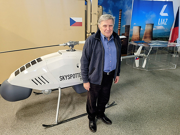 Armáda se zajímá o tuzemský dron Liaz. Nápadně se podobá běloruskému