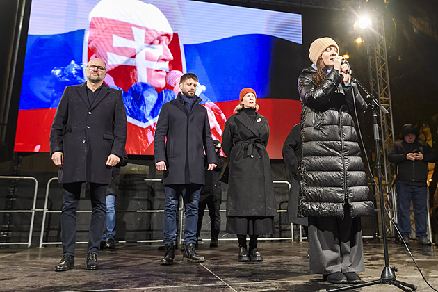 Ficovy výroky nejsou názorem většiny Slováků, řekl po jednání s českými politiky Šimečka