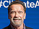 Herec a bval politik Arnold Schwarzenegger na dobroinn aukci, kde se...