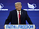 Donald Trump na akci Faith and Freedom (erven 2023)