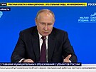 Ukrajina dostane nenapravitelnou ránu, tvrdí Putin