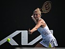 eská tenistka Kateina Siniaková v 1. kole Australian Open.