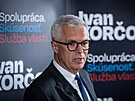 Slovenský exministr zahranií a nynjí kandidát na post slovenského prezidenta...
