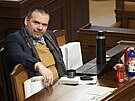 Ministr kultury Martin Baxa pi mimoádné schzi Snmovny k návrhu na zavedení...