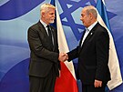 Prezident Petr Pavel se seel s izraelským premiérem Benjaminem Netanjahu