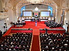 V nedli se konalo slavnostní pedávání slovenských státních vyznamenání. (14....