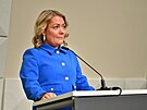 Norská ministryn  pro výzkum a vyí kolství Sandra Borchová v pátek podala...