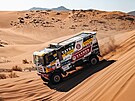 Jaroslav Valtr bhem 11. etapy Rallye Dakar
