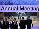 Kongresové centrum v Davosu v pedveer startu 54. ekonomického fóra (14. ledna...