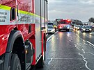 Dopravní nehody poblí Mladé Boleslavi (15. ledna 2024)