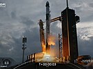 Start nosie Falcon 9 k misi Ax-3