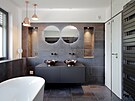 Textury povrch hrají dleitou roli v celkovém designu koupelny. Dekorativní...