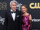 Harrison Ford a Calista Flockhartová na udílení Critics Choice Awards (Santa...