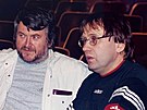 Frantiek Ringo ech a Josef Alois Náhlovský na archivním snímku televize Nova