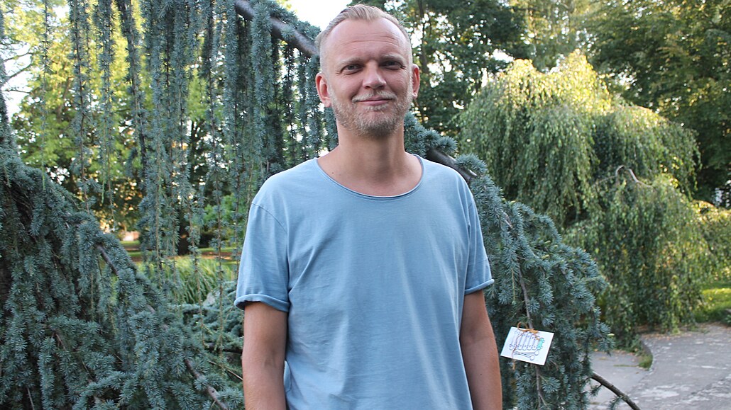 Ond�ej Polák z kapely O5 a Rade�ek