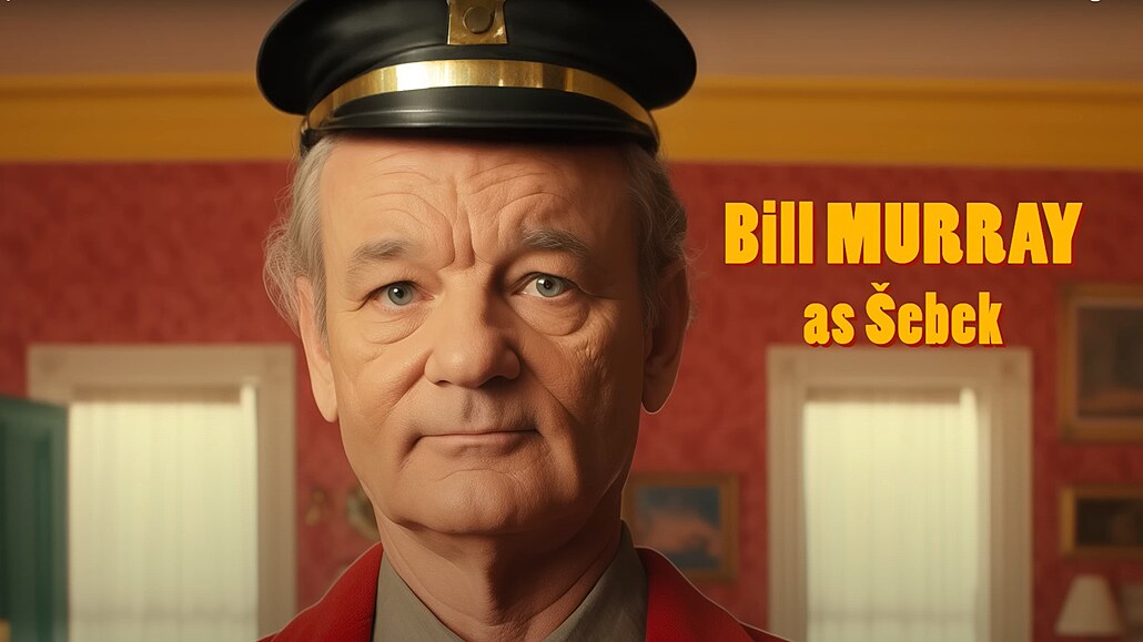 Bill Murray jako �ebek v adaptaci Pelí�k�, kterou vytvo�ila um�lá inteligence...
