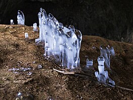 Smrtní jeskyn s touto parádou se nachází poblí Vilémovic. Nkteré ledouchy v...