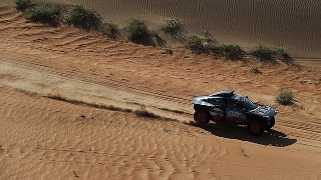 Carlos Sainz na Rallye Dakar 2024.