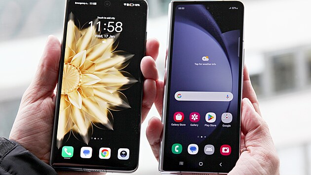 Honor Magic V2 a Samsung Galaxy Z Fold 5