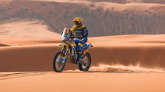 Martin Michek v 8. etap Rallye Dakar.