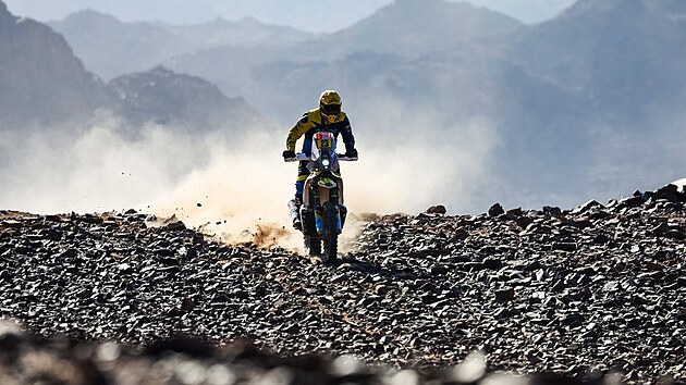 Martin Michek v 10. etap Rallye Dakar.