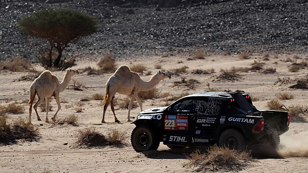 Benediktas Vanagas na Rallye Dakar