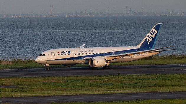 Boeing spole�nosti All Nippon Airways na japonsk�m leti�ti Haneda (12. ��jna 2023)