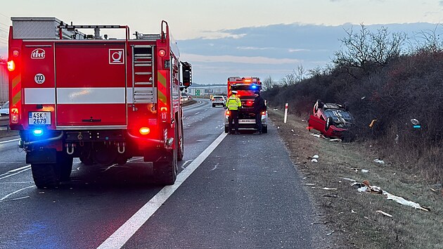Dopravn nehody pobl Mlad Boleslavi (15. ledna 2024)
