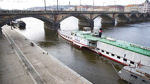 Pra�sk� n�plavky v zim� (16. ledna 2023)