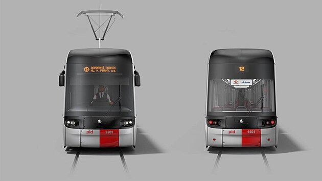 Prask dopravn podnik kupuje nov tramvaje koda ForCity Plus 52T (10. ledna 2024)