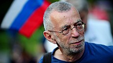 Ruský básník a odp�rce putinovského re�imu Lev Rubin�tejn (archivní snímek)