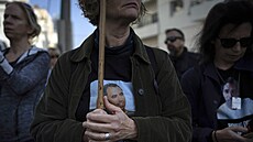 Demonstrace za propu�t�ní izraelských rukojmí unesených Hamásem (9. ledna 2024)