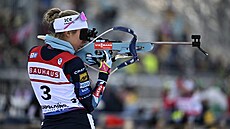 Norská biatlonistka Ingrid Landmark Tandrevoldová
