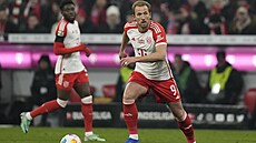 Harry Kane z Bayernu Mnichov v utkání proti Hoffenheimu.