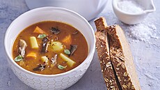 Dr��kov� pol�vka z hl�vy